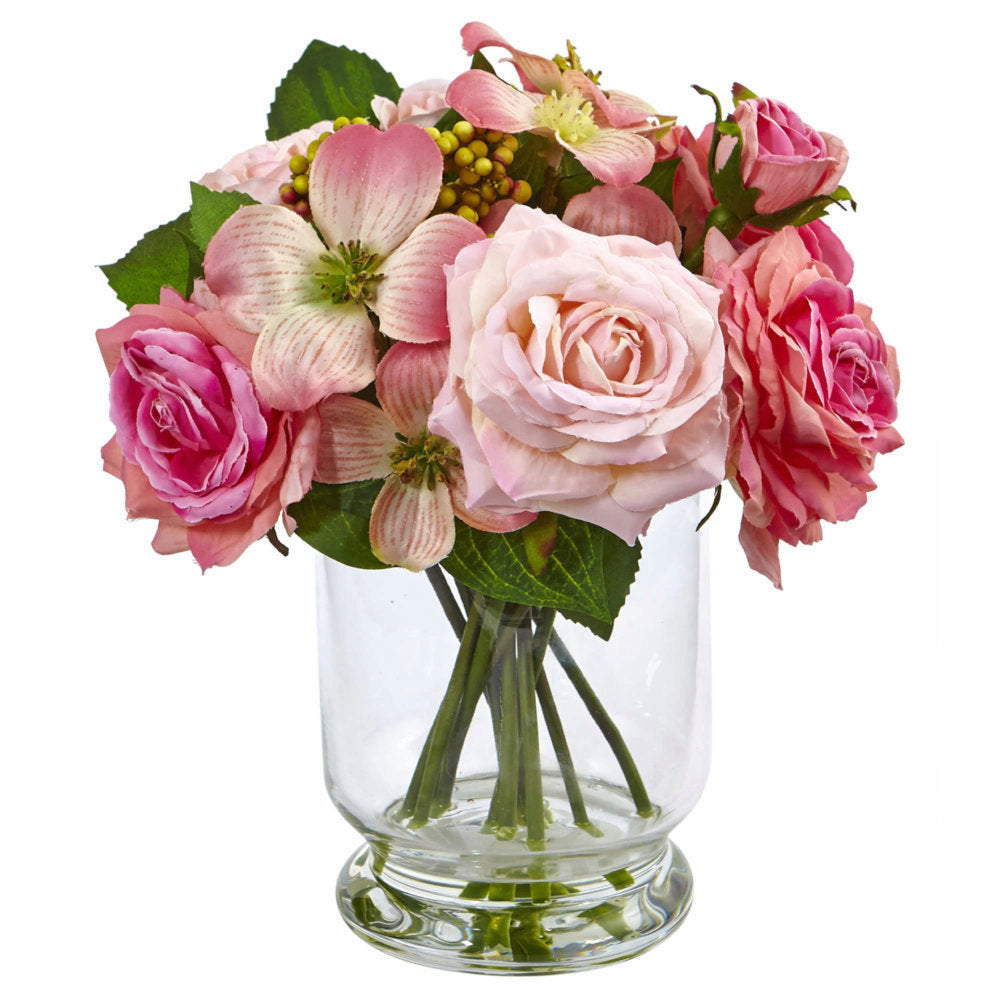Rose And Berry Arrangement
